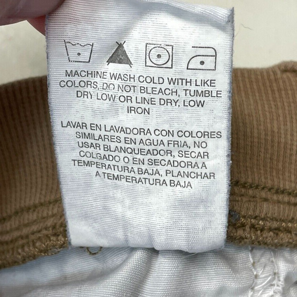 Wrangler Shorts Mens Medium Brown Cargo PullOn Performance Hybrid Hiking Casual - Picture 9 of 11